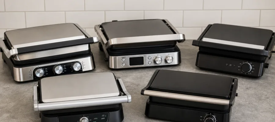 Bester Kontaktgrill: Die wichtigsten Modelle im Vergleich und Kaufhilfe