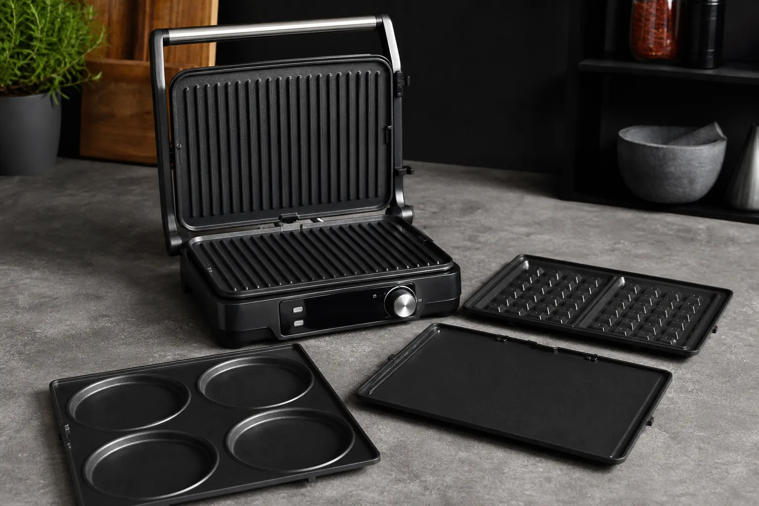 Flexible Platten und Zubehoer: So erweitern Sie Ihren Kontaktgrill kreativ