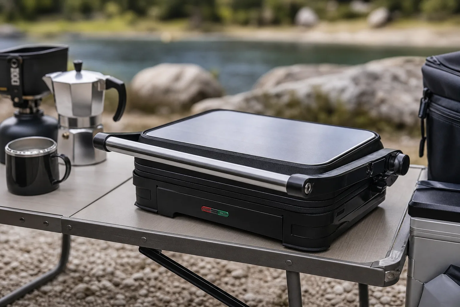 Kontaktgrill fuer Camping und Outdoor: Leistungsstarke Modelle im Test
