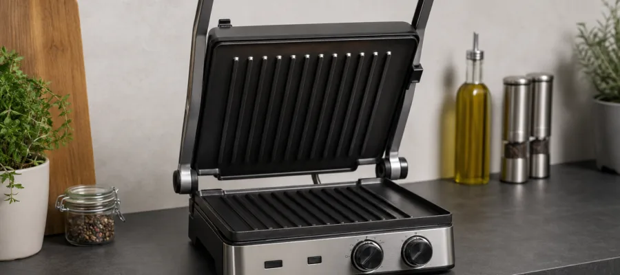 Kontaktgrill mit Grillplatten: Vor- und Nachteile im Vergleich