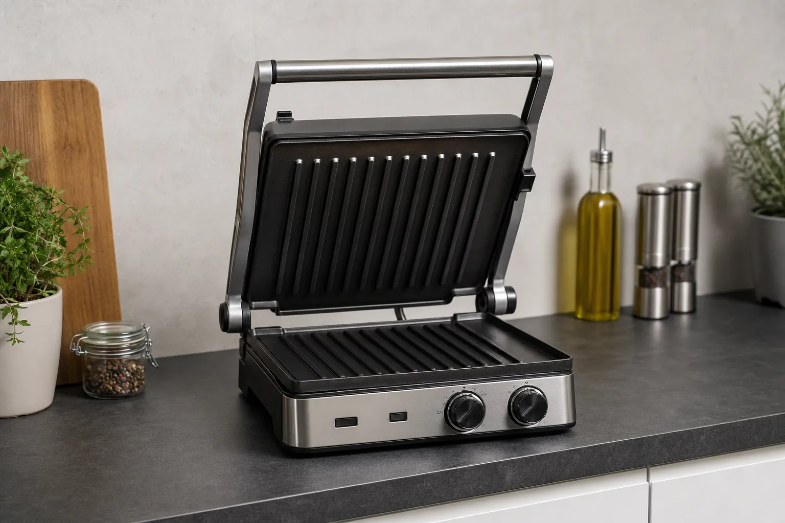 Kontaktgrill mit Grillplatten: Vor- und Nachteile im Vergleich