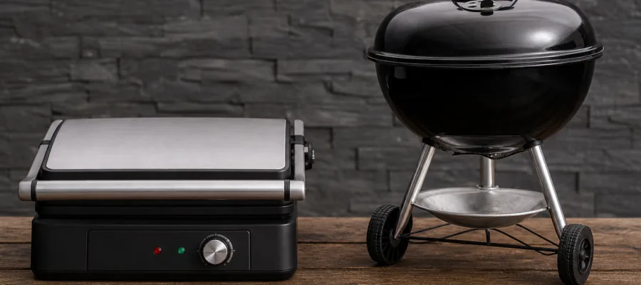 Elektrischer Kontaktgrill vs. klassischer Grill: Vorteile und Nachteile im Kauf