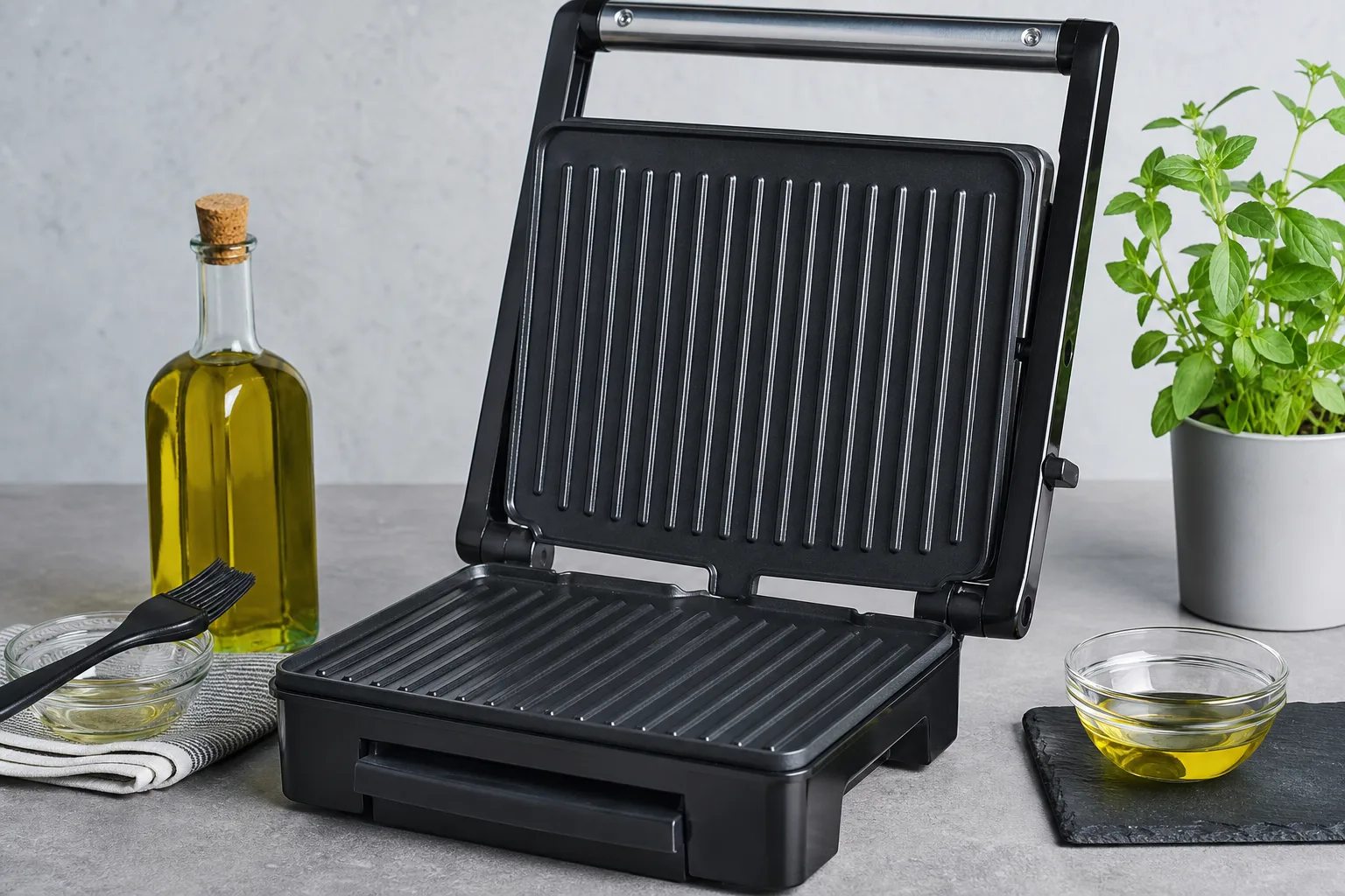 So verhinderst du, dass dein Grillgut am Kontaktgrill kleben bleibt
